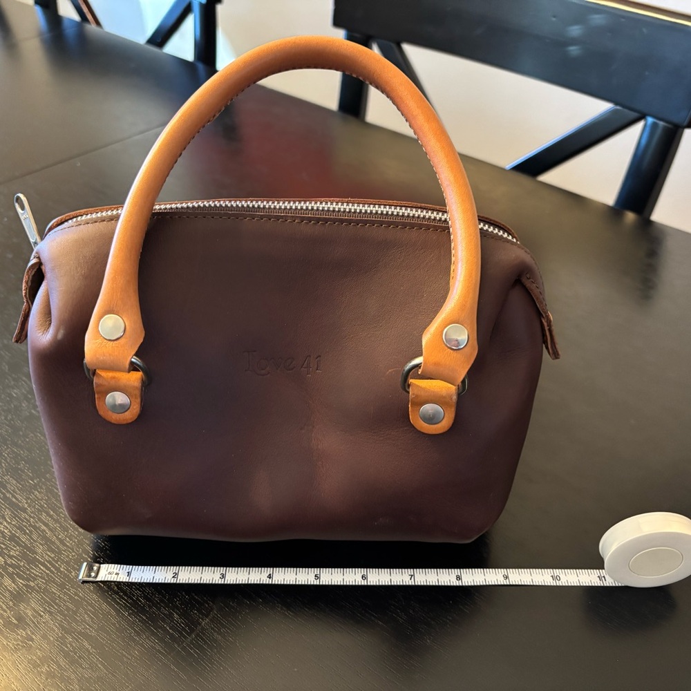 Love 41 Brown Mini Bag Saddleback Leather